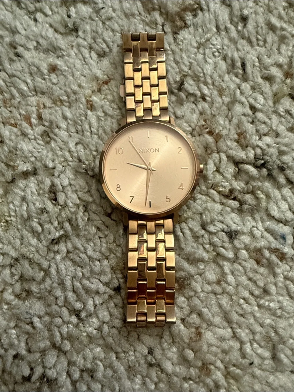 Nixon Rose Gold-Tone Women's Bracelet Watch